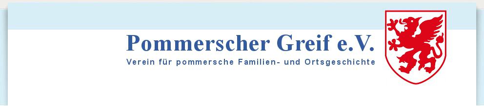 Pommerscher Greif Header