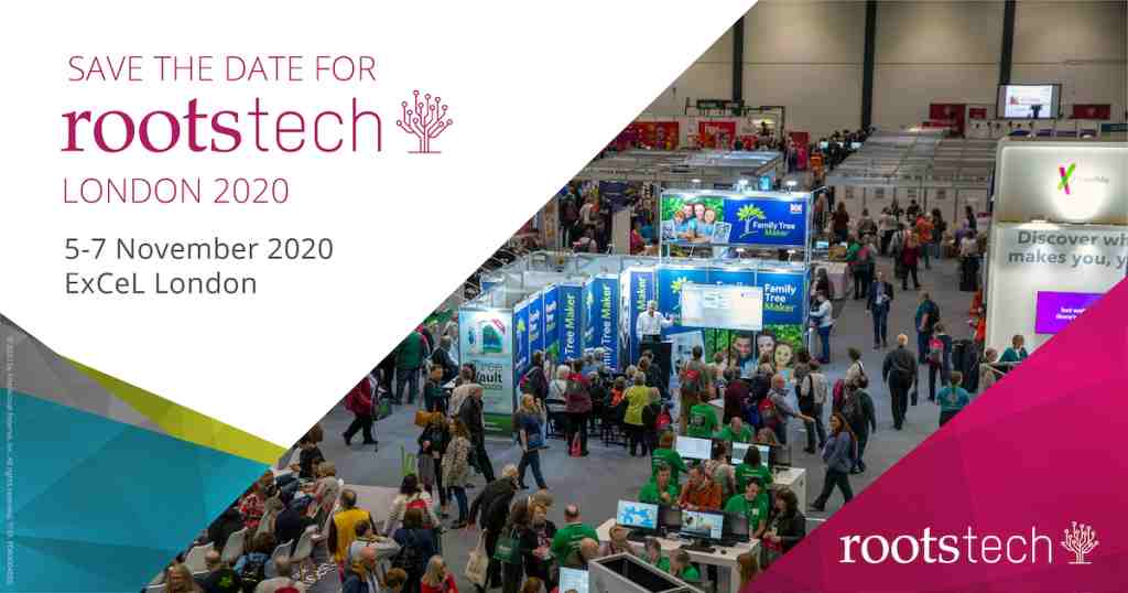 RootsTech 2020 kommt wieder nach London