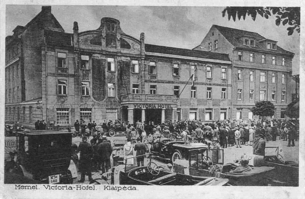 Victoria-Hotel in Klaipeda, Memel