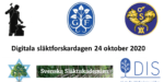 Schwedischer Genealogentag digital am 24. Oktober 2020
