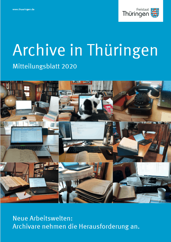 Aktuelles Heft der „Archive in Thüringen“, 2020