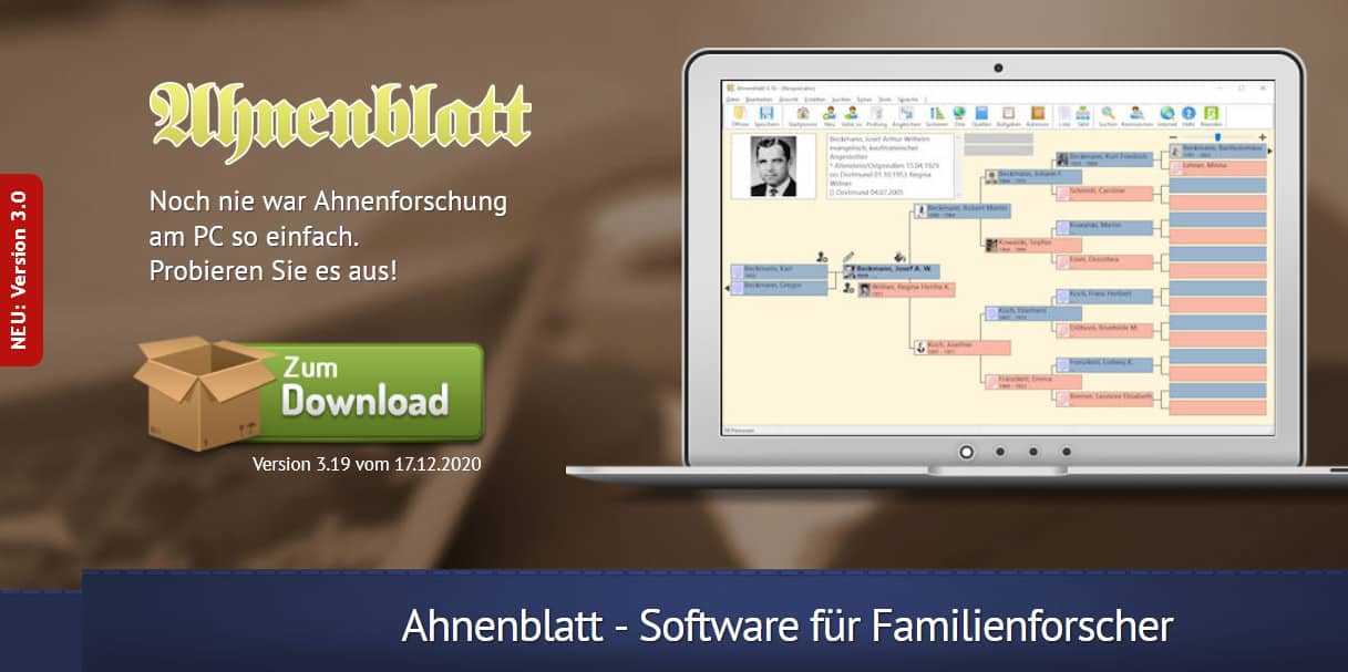 Ahnenblatt 3.58 instal the new version for ipod