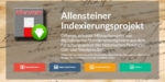 Allensteiner Indexierungsprojekt an die Compgen-Metasuche angeschlossen