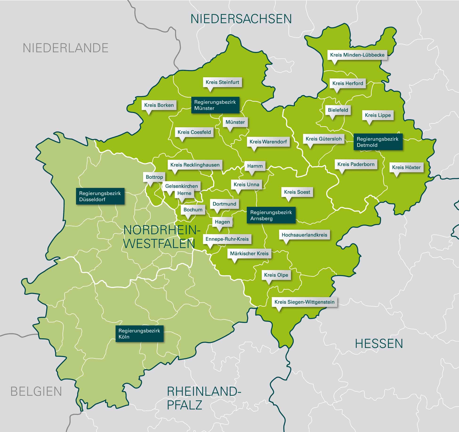 Zweitschriften der Sterberegister des Regierungsbezirks Arnsberg