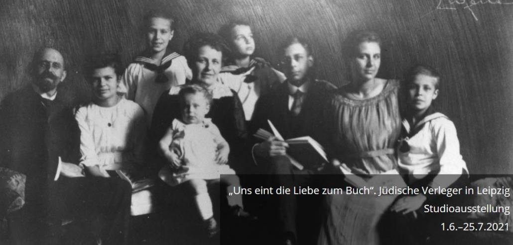 Porträt der Familie von Henri Hinrichsen, einem der Jüdischen Verleger in Leipzig