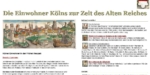 Die Kölner Bürger auf der website "Altes Köln"