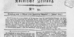 Kölnische Zeitung Nr. 50 vom 1.1.1803