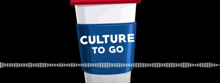 Logo von "CULTURE TO GO" in Youtube als Walppaper eingebettet