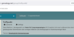 CompGen-TreffPunkt mit Terminen und Beschreibungen von Genealogie-Veranstaltungen