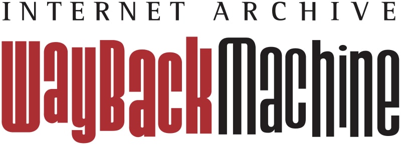 Logo Internet Archive Wayback Machine