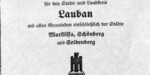 Eines der erfassten Adressbücher: Titelseite des Einwohnerbuch Lauban 1942