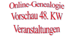 Online-Genealogie-Veranstaltungen 48. KW