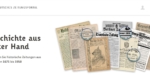Das Deutsche Zeitungsportal bietet historische Zeitungen als Quelle für Historiker und Familienforscher
