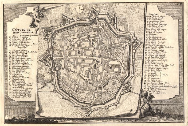 Heumann Göttingen Plan 1747