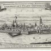 Göttingen Ansicht von Südosten 1735