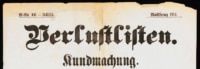 Ö-U-Verlustlisten-Kundmachung 1914
