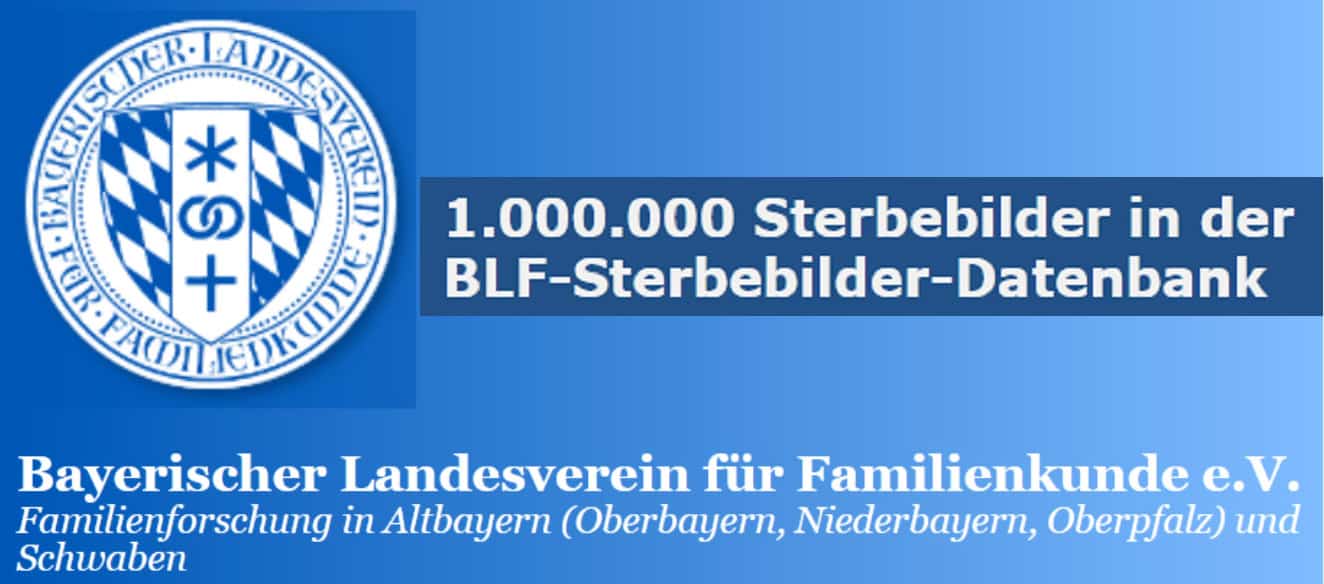 BLF-Info: eine Million Sterbebilder in der Datenbank