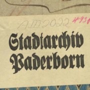 Adressbücher aus dem Paderborner Stadtarchiv