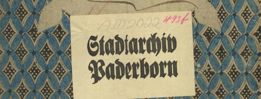 Adressbücher aus dem Paderborner Stadtarchiv