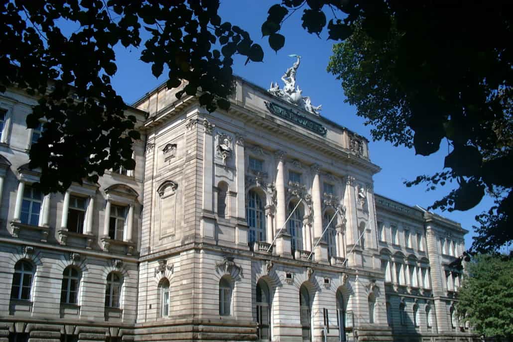 Hochschule Würzburg: Hauptgebäude von 1896