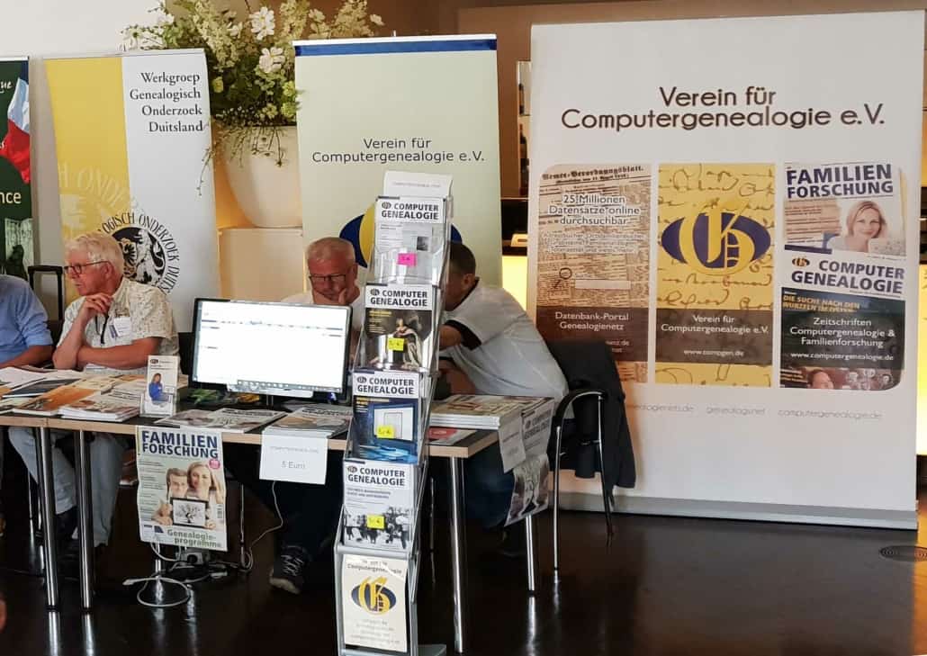 CompGen-Stand beim Famillement 2022 in Amsterdam