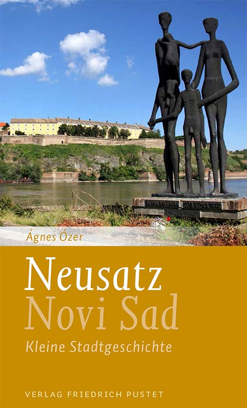 Buchtitel Novi Sad Stadtgeschichte, vorgestellt beim Internationalen Donaufest in Ulm 