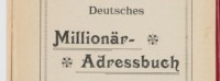 Titel des Millionär-Adressbuchs