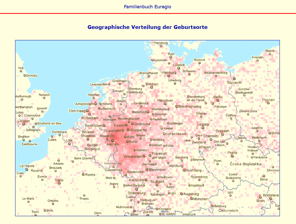 Familienbuch Euregio hat Infos über Sterberegister des Rheinlandes