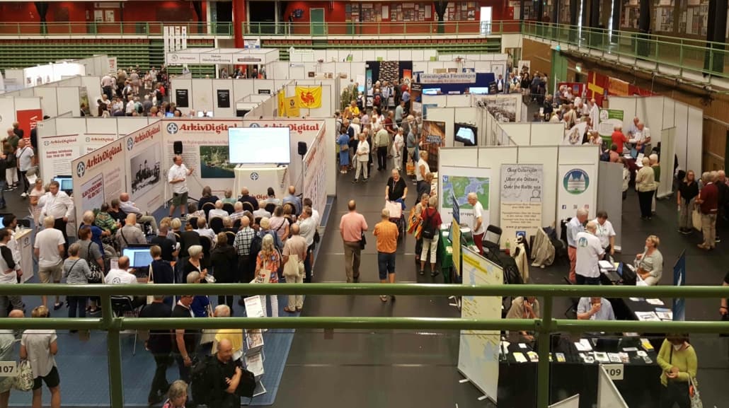 Messe beim schwedischen Genealogentag in Skövde