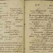 Erstschriften der Personen- und Zivilstandsurkunden, hier Heiraten vom StA Nippes