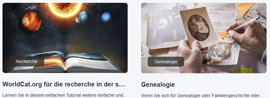 WorldCat.org mit Genealogie