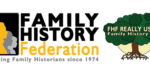 Banner der britischen Federation of Family History Societies