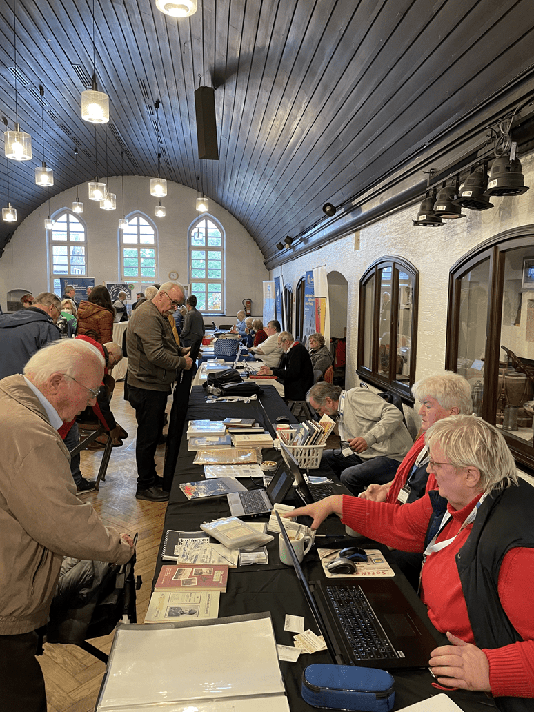 Infostände bei der Genealogiebörse in Wildeshausen