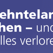 Jahrzehntelang forschen