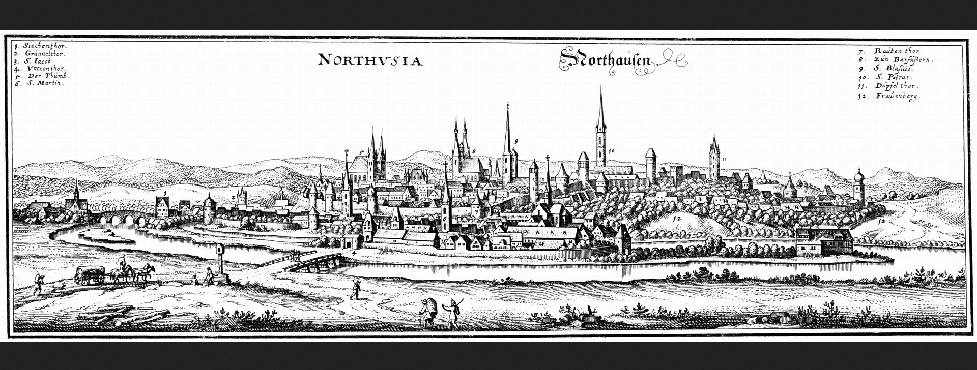 Nordhausen Merian 1640