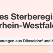 MyHeritage Update des Sterberegisters NRW