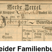 Lüdenscheid Familienbuch