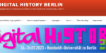 igital History 2023 Berlin