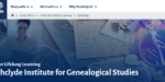 Strathclyde Institut for Genealogy