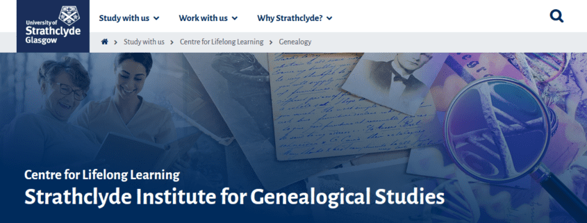 Strathclyde Institut for Genealogy