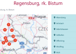 Matricula-online veröffentlicht Kirchenbücher aus Bistum Regensburg