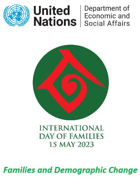 UN-Logo: Internationaler Tag der Familie am 15. Mai 2023
