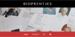 Startseite von bidprentjes.online