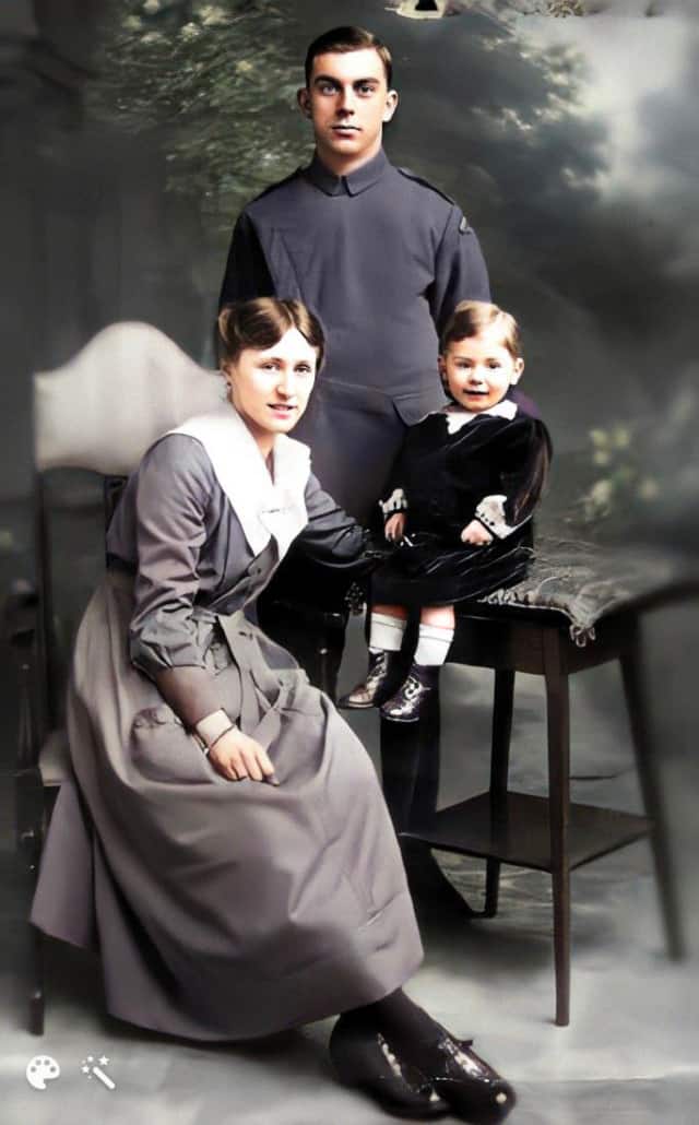 Familie Dawson 1916 aus dem Online-Ortsfamilienbuch von Newbiggin by the Sea in England