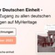 MyHeritage-Zugang im Oktober 2023