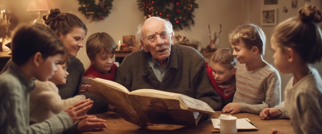 Familientreffen „zwischen den Jahren“ sind die Zeit um Familienerinnerungen zu sichern