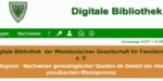 WGfF-Digibib Nachweise