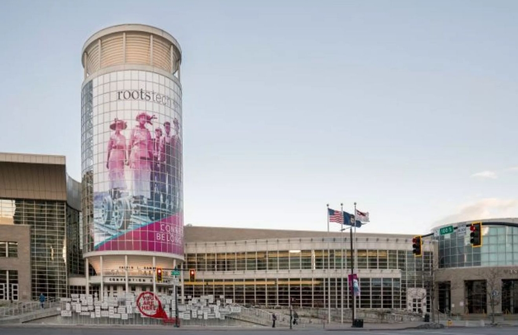 RootsTech-Konferenz-Zentrum in Salt Lake City/Utah, USA (Quelle: FamilySearch)