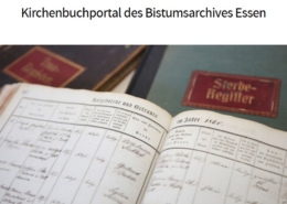Kirchenbuchportal des Bistum Essen