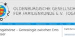Einladung zur Genealogiebörse 2014